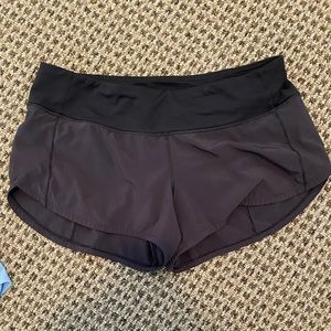 Lulu lemon running shorts